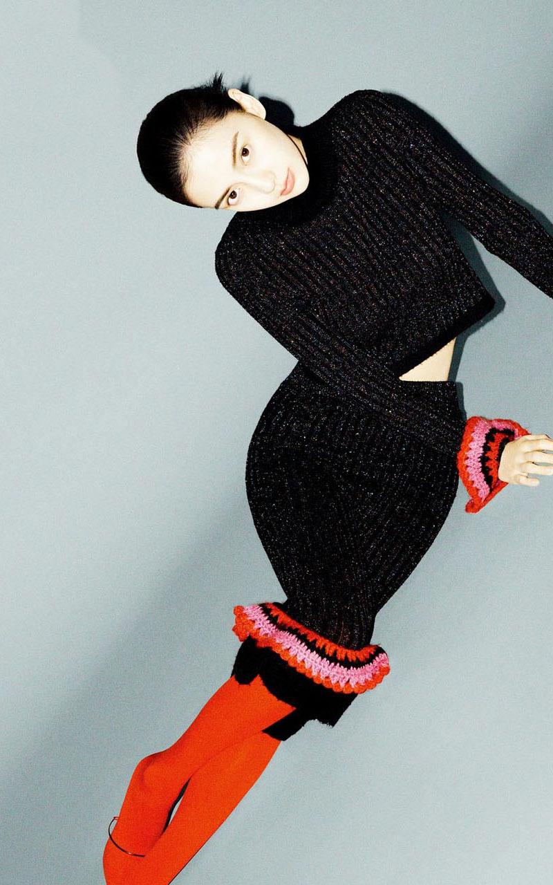 Angelababy复古写真