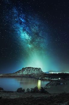 唯美夜晚星空风景-1