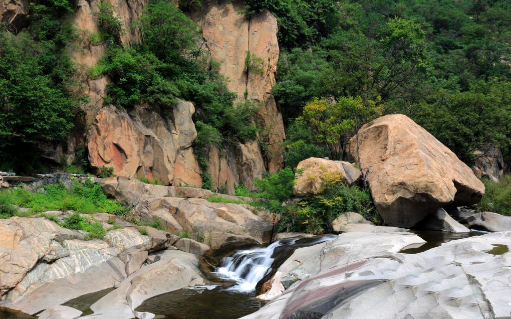 山东桃花峪风景