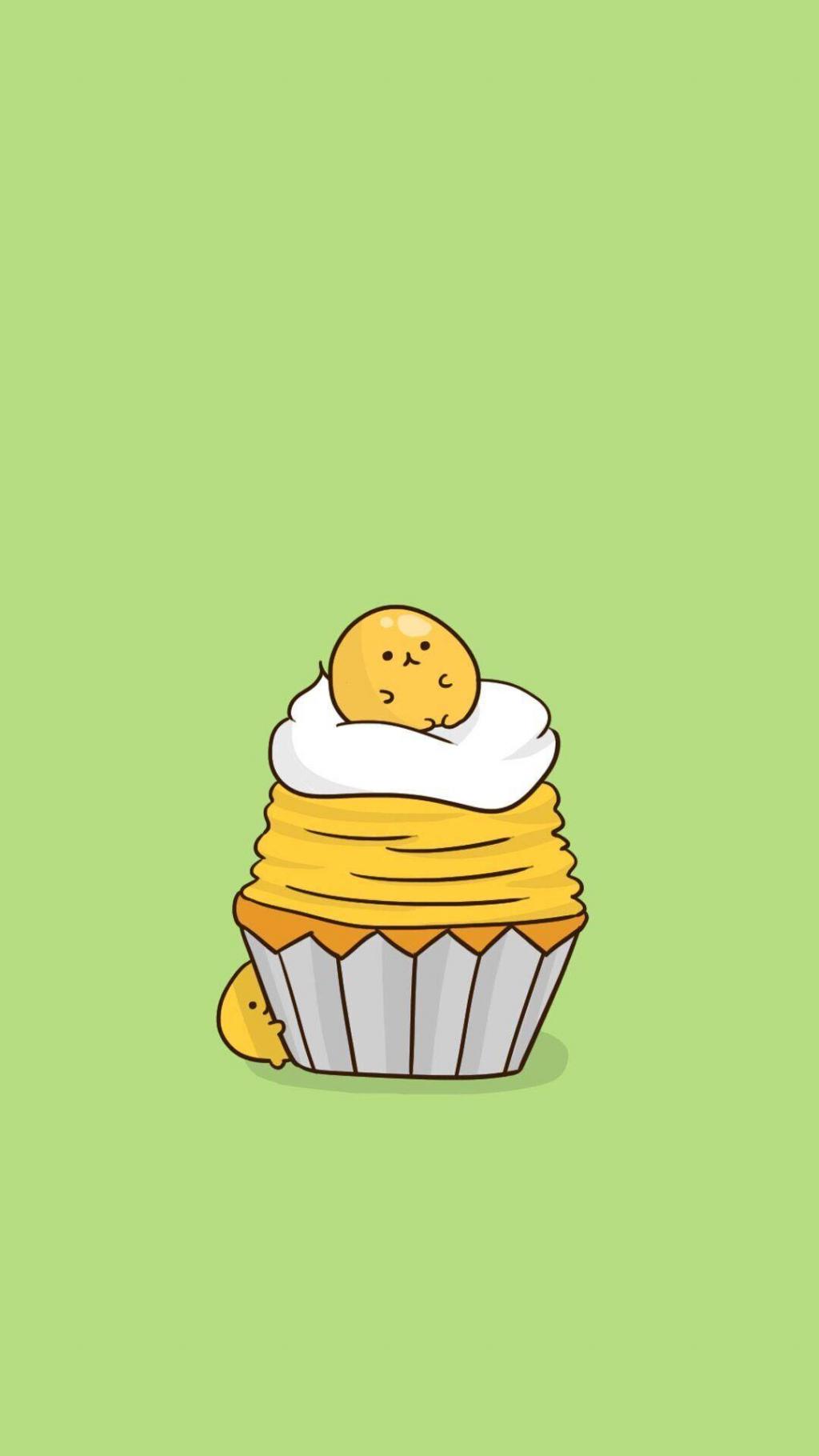 纯色简约可爱卡通锁屏