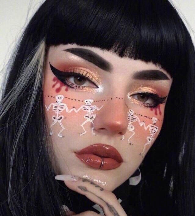 最惊艳的万圣节妆容