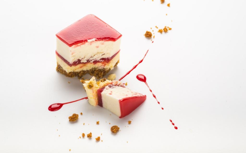 美味可口的蛋糕