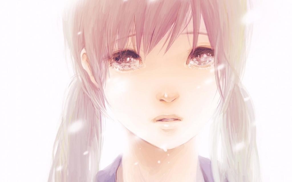 女孩哭得撕心裂肺