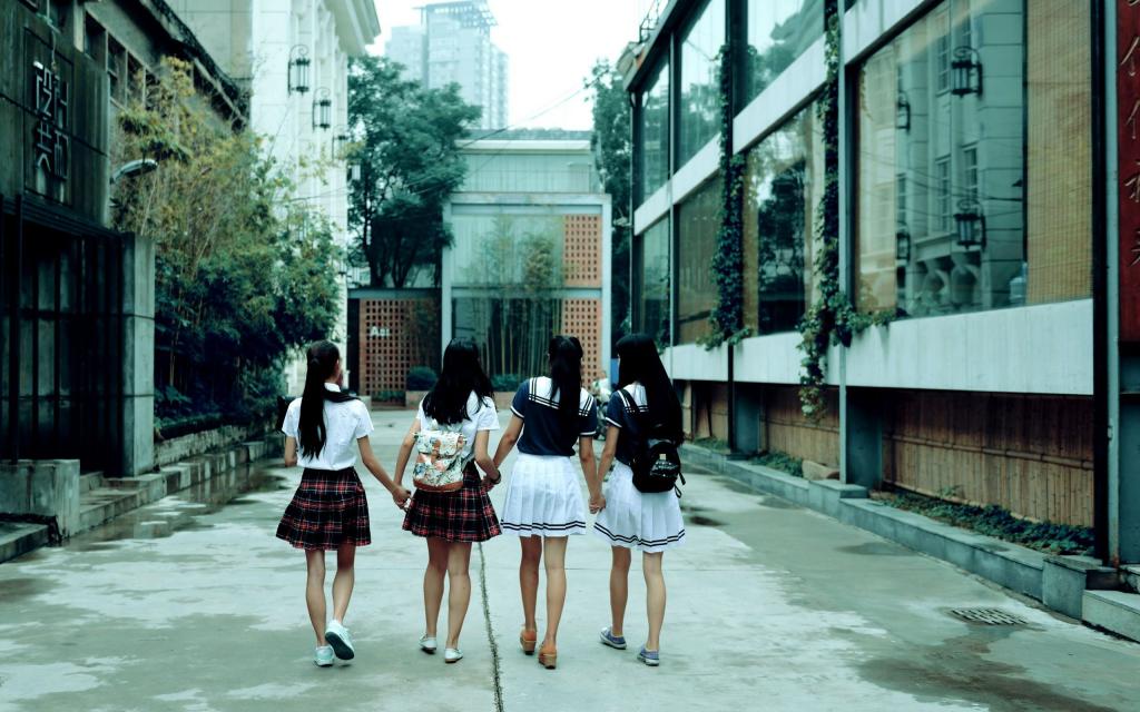 和制服少女一起迎接开学季啦