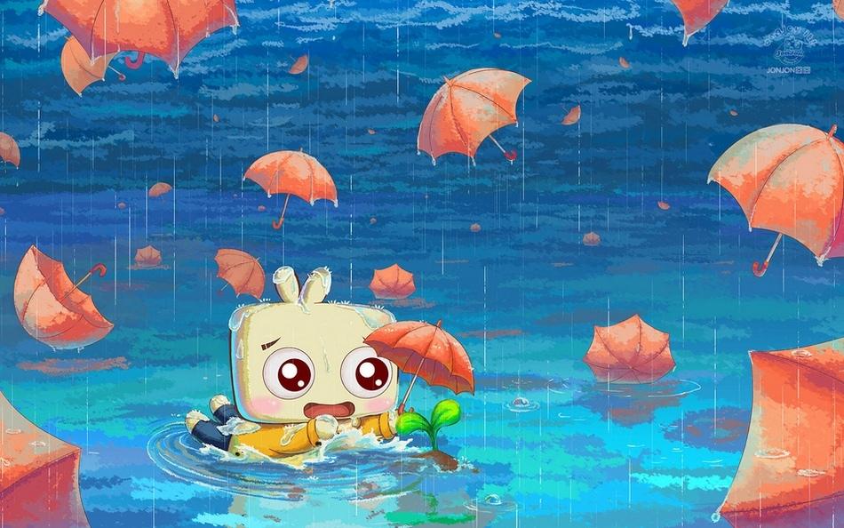 可爱的JONJON囧囧兔