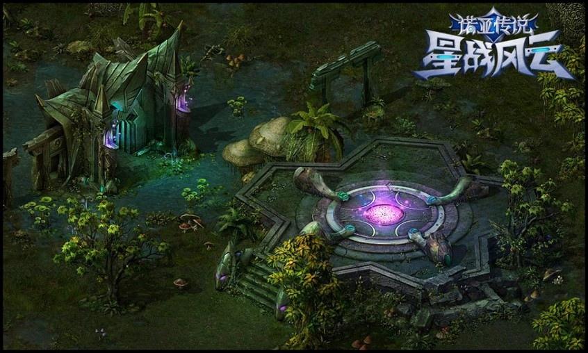 网络游戏《诺亚传说》游戏场景