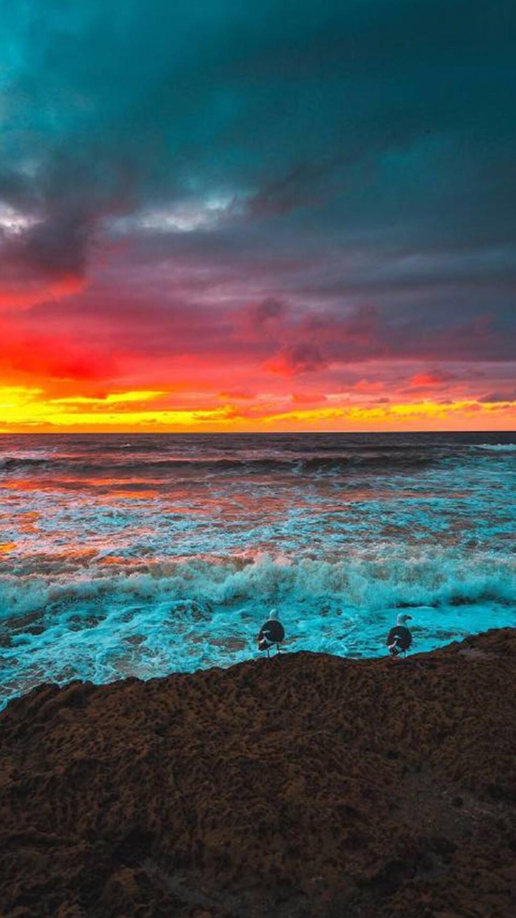 唯美的晚霞风景