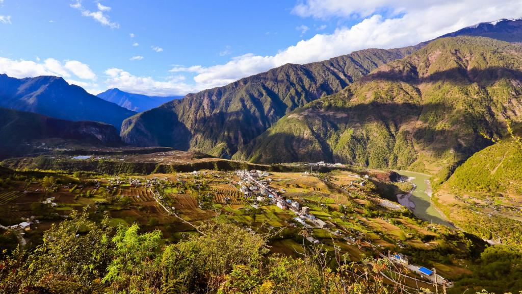 云南丙中洛优美风景