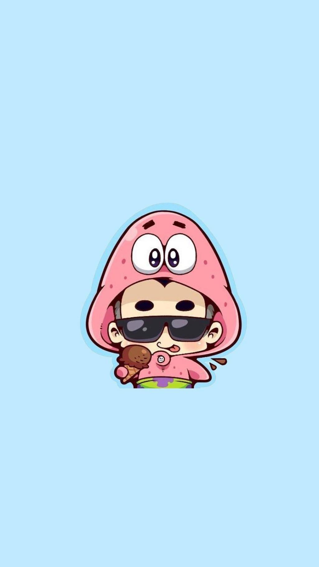 手绘可爱卡通锁屏