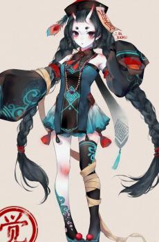 阴阳师唯美手绘插画美女