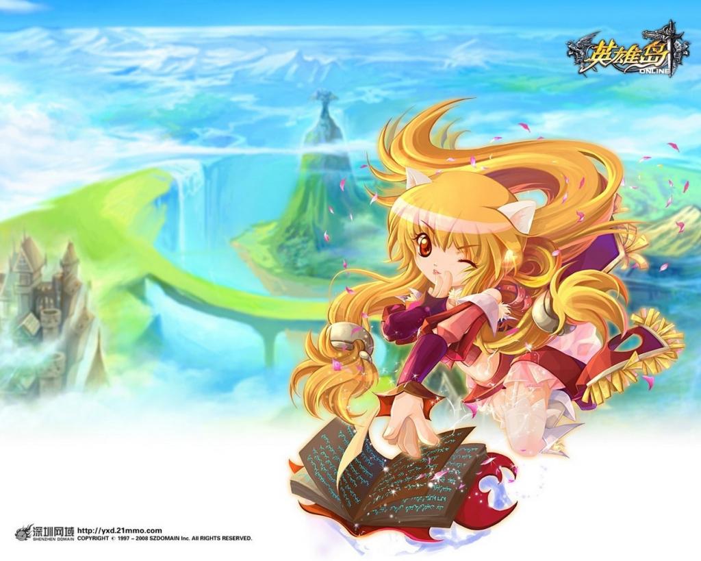 经典游戏《英雄岛》人物