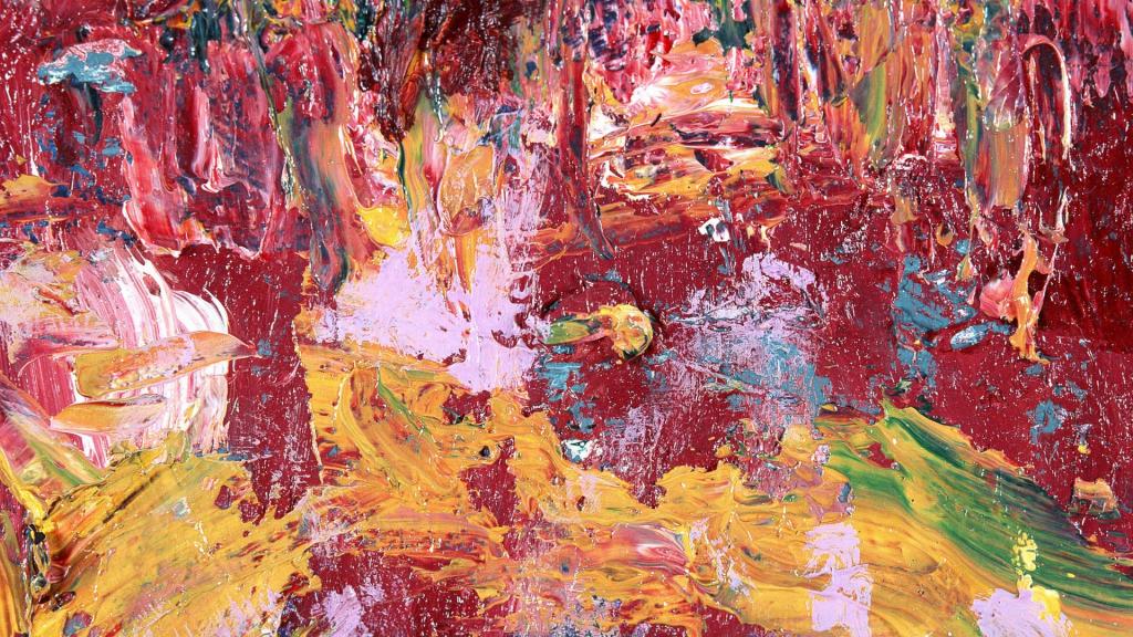 颜色鲜明的炫彩图案