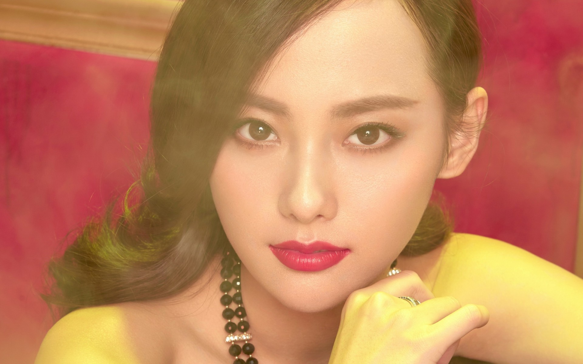 美女张嘉倪时尚魅力写真,高清图片,电脑桌面-壁纸族