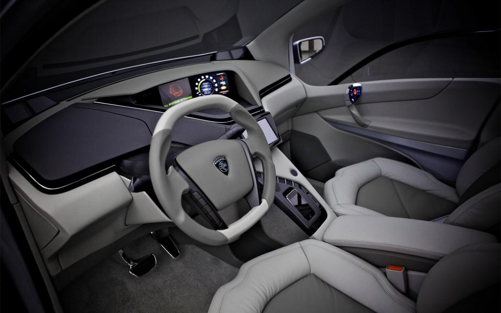 炫酷概念车驾驶室