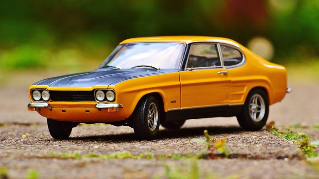 可爱精致的汽车模型