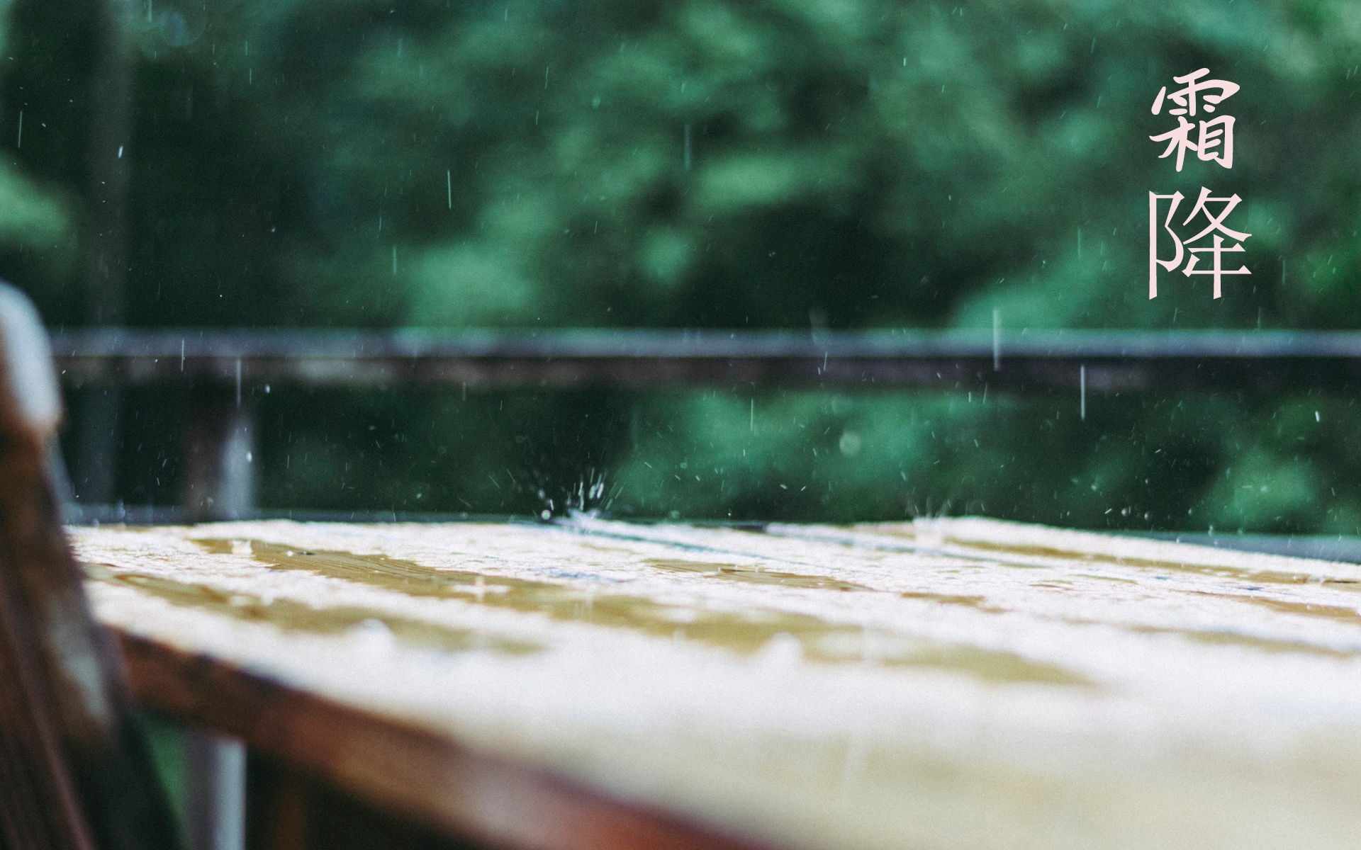 霜降到了,愿一切都好