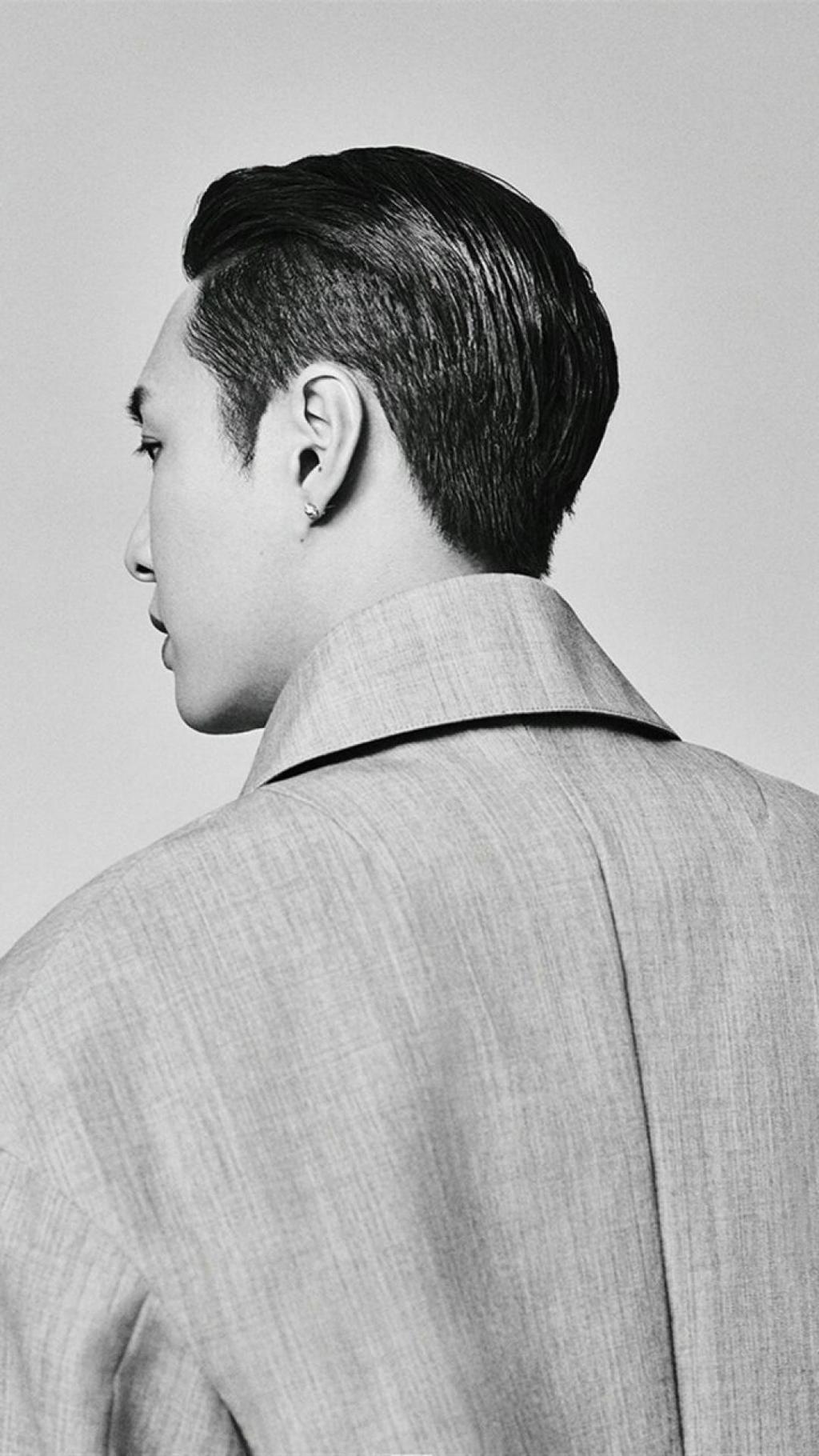 张艺兴个性黑白写真