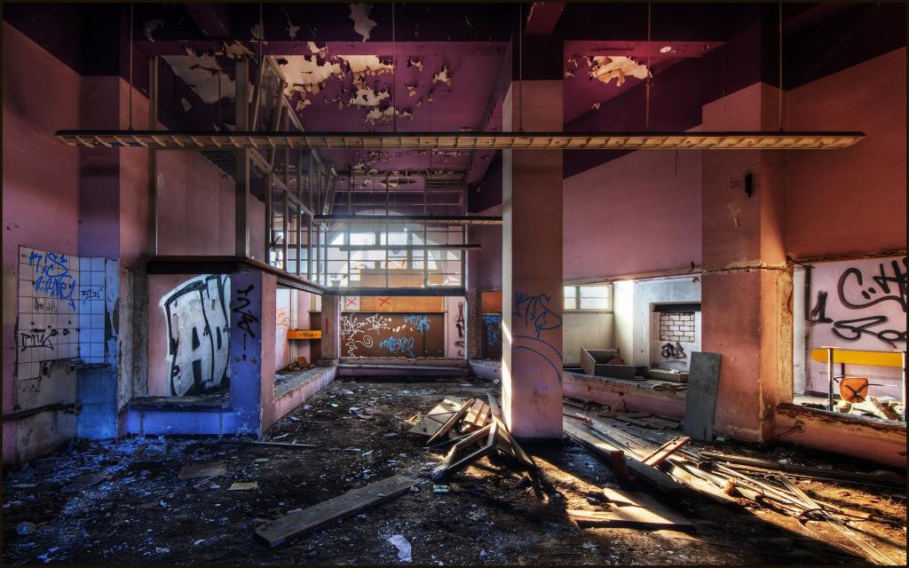 遗忘的城市破旧建筑(下)