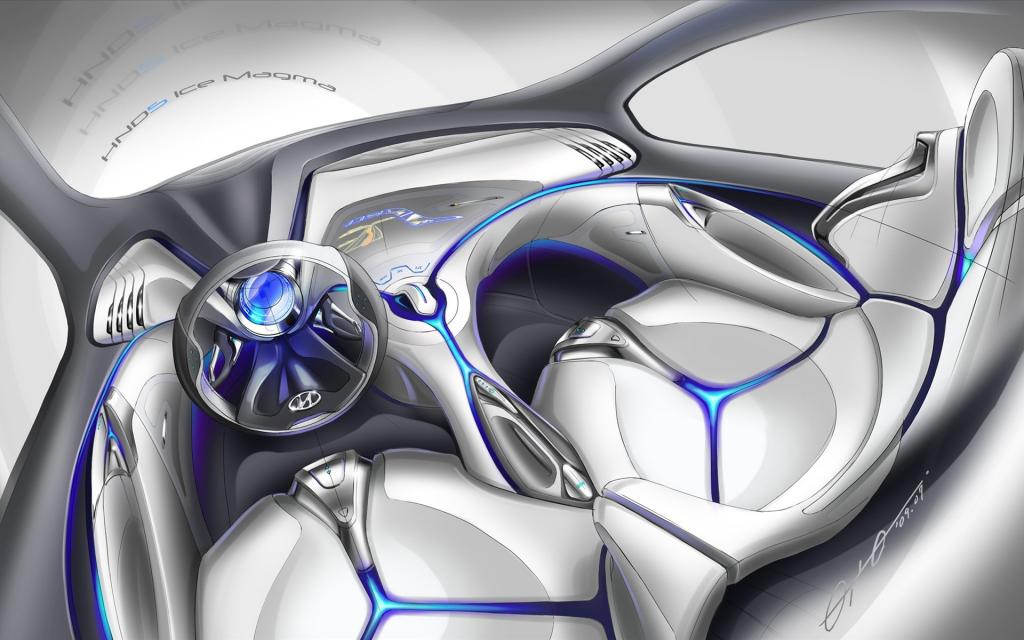 炫酷概念车驾驶室