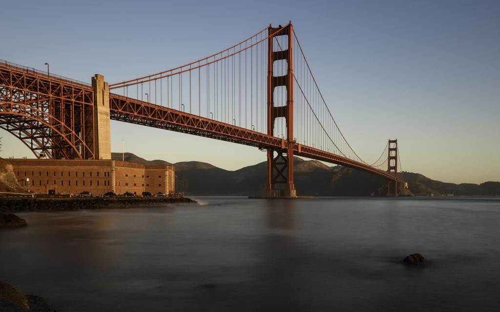美国金门大桥风景