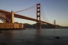 美国金门大桥风景