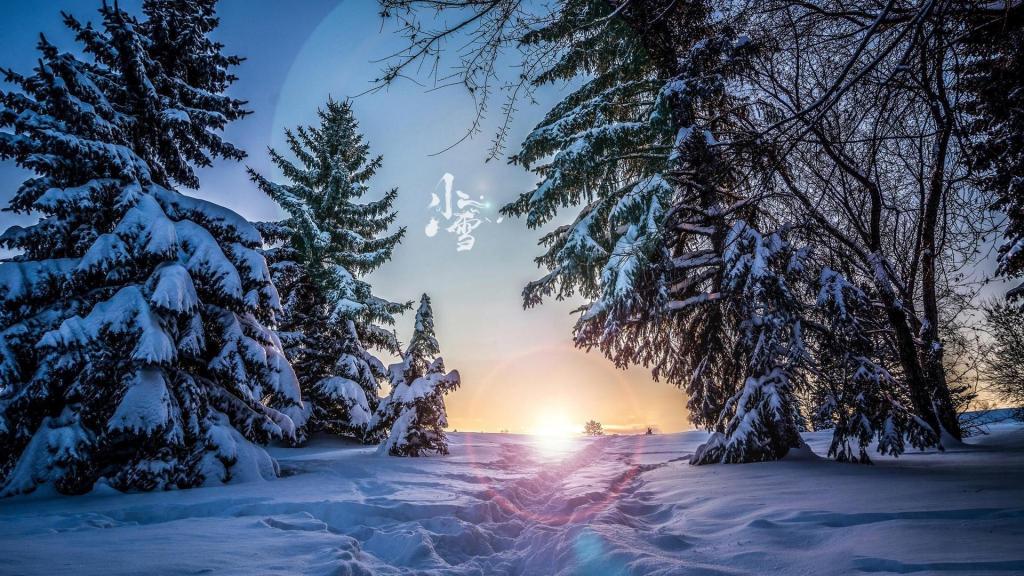 小雪时节绝美风光
