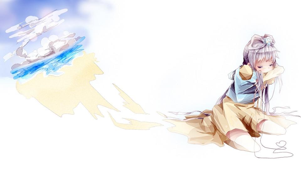 动漫美女洛天依