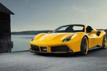 超酷黄色法拉利