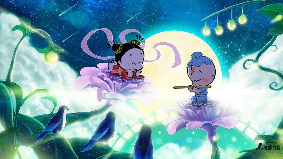 小破孩过七夕节