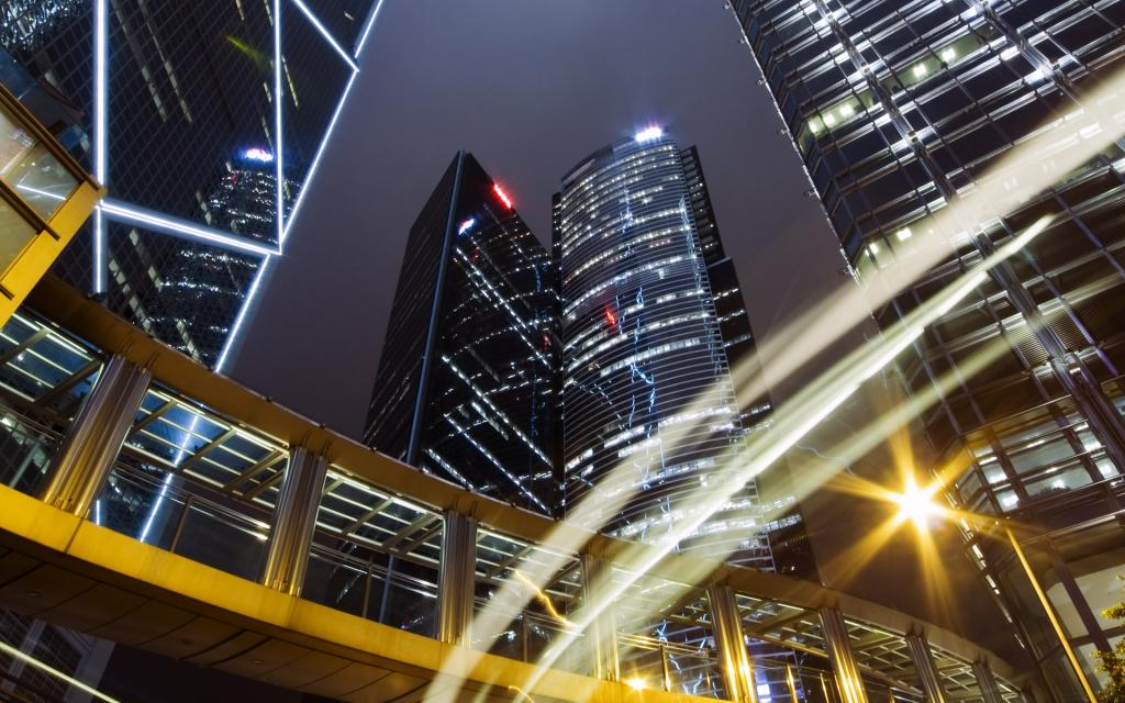 一线城市夜景