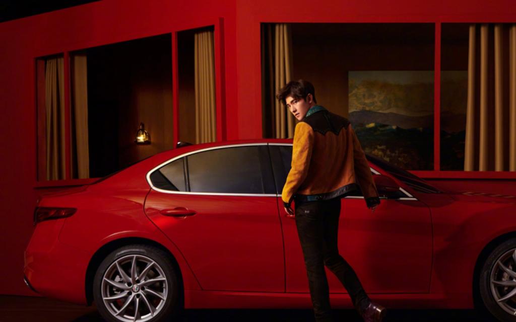 帅气魅力的杨洋