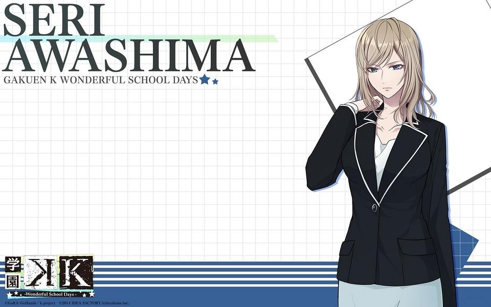 乙女游戏《学园K》人物