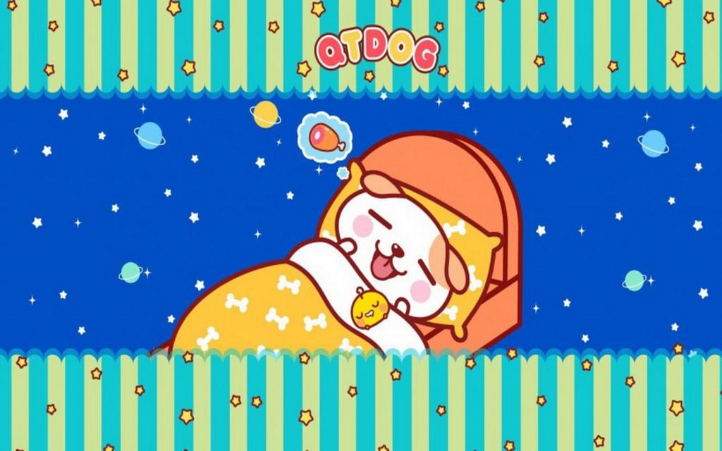 萌趣秋田君卡通