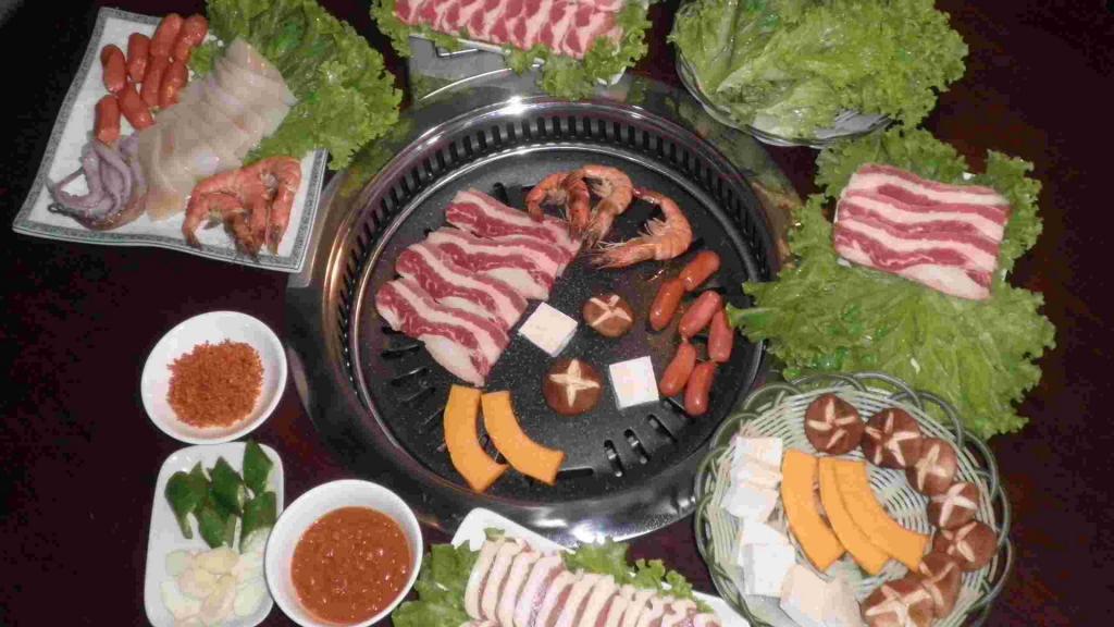 韩国羊排料理图片