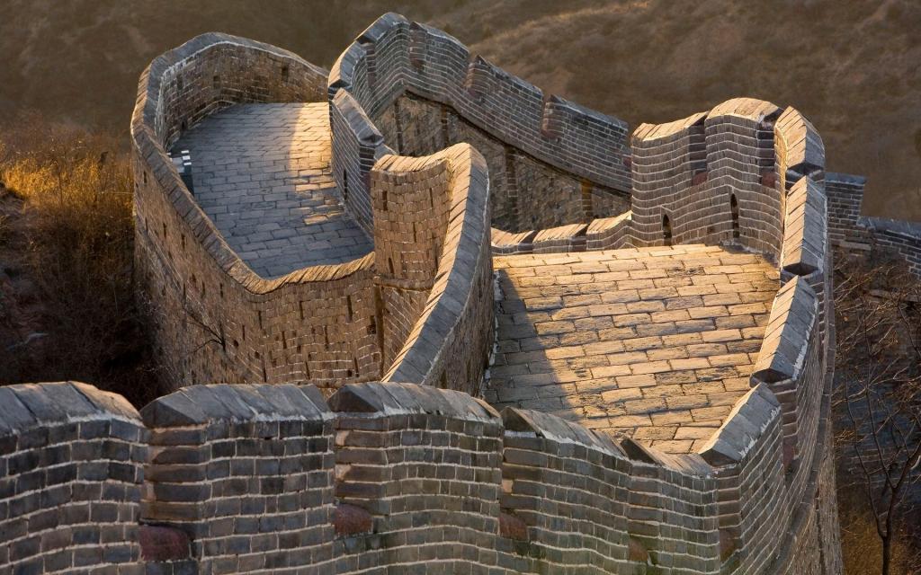 壮观的金山岭长城风光