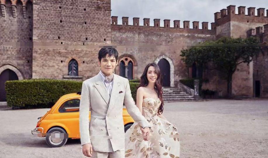 郭碧婷向左幸福结婚照