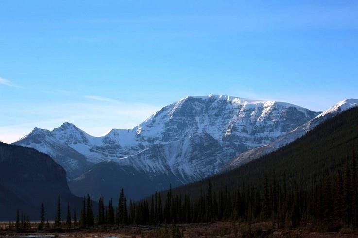 加拿大落基山脉自然风景