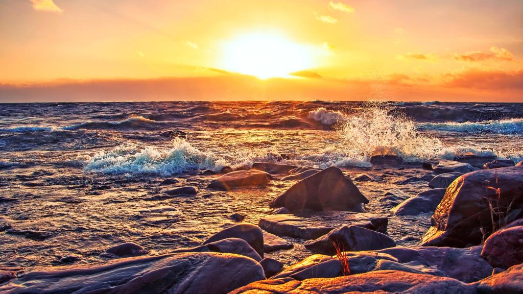 日落唯美自然风光