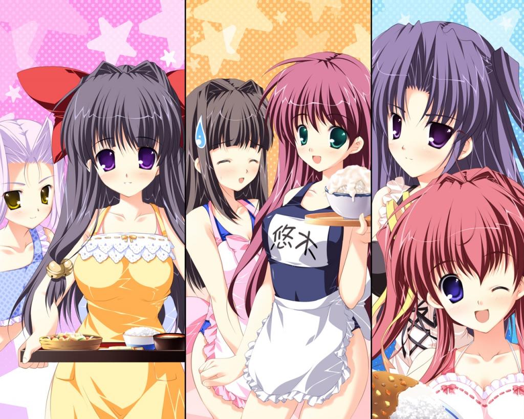 美少女插画图片