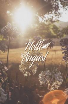 创意你好八月风景-2