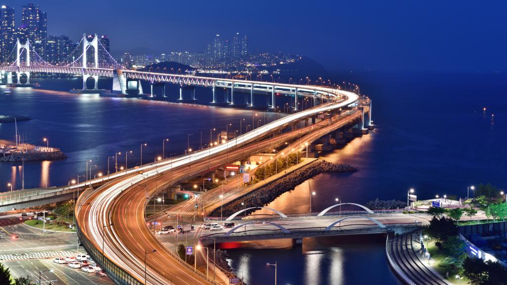 魅力釜山夜景