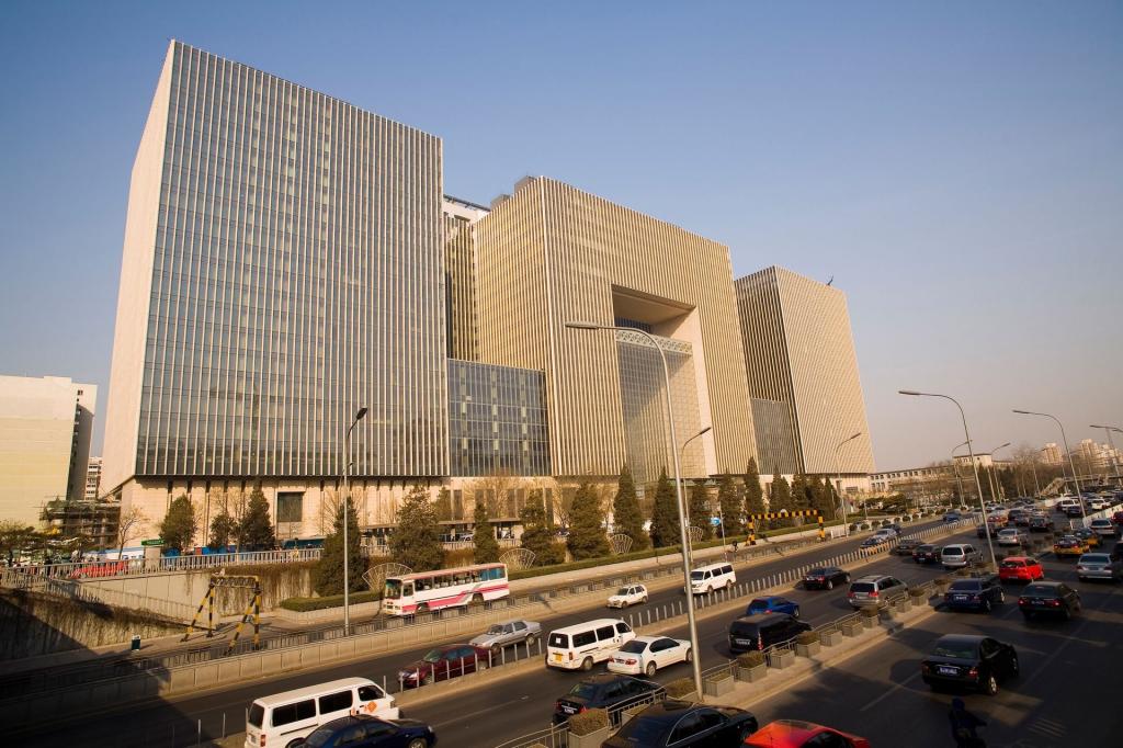 北京东二环建筑风景