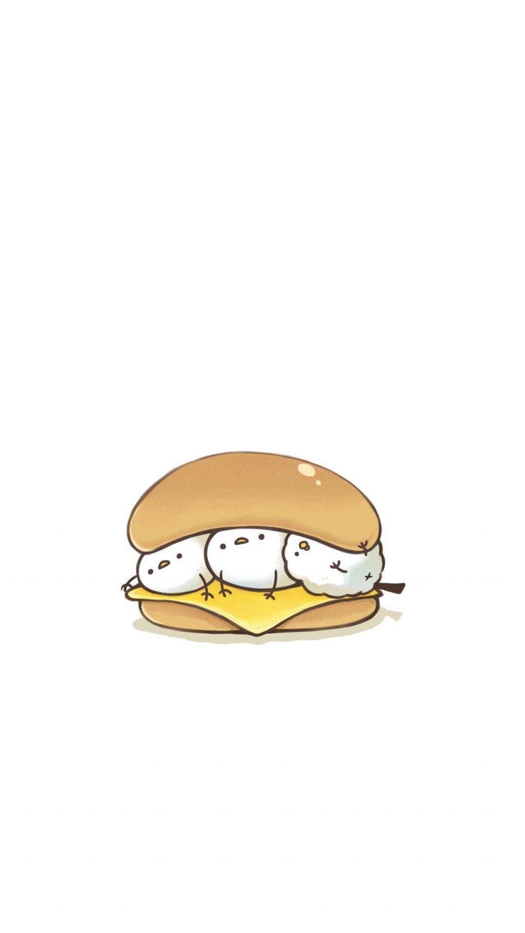 简约可爱卡通小鸡