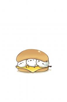 简约可爱卡通小鸡-1