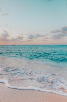 一望无际的大海风光美景-1