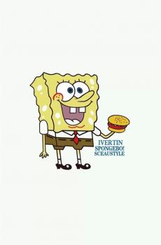 可爱卡通人物海绵宝宝搞怪写真-3