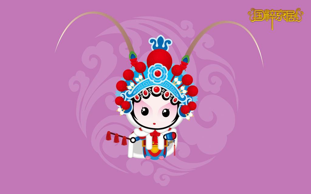 招财童子之国粹京剧