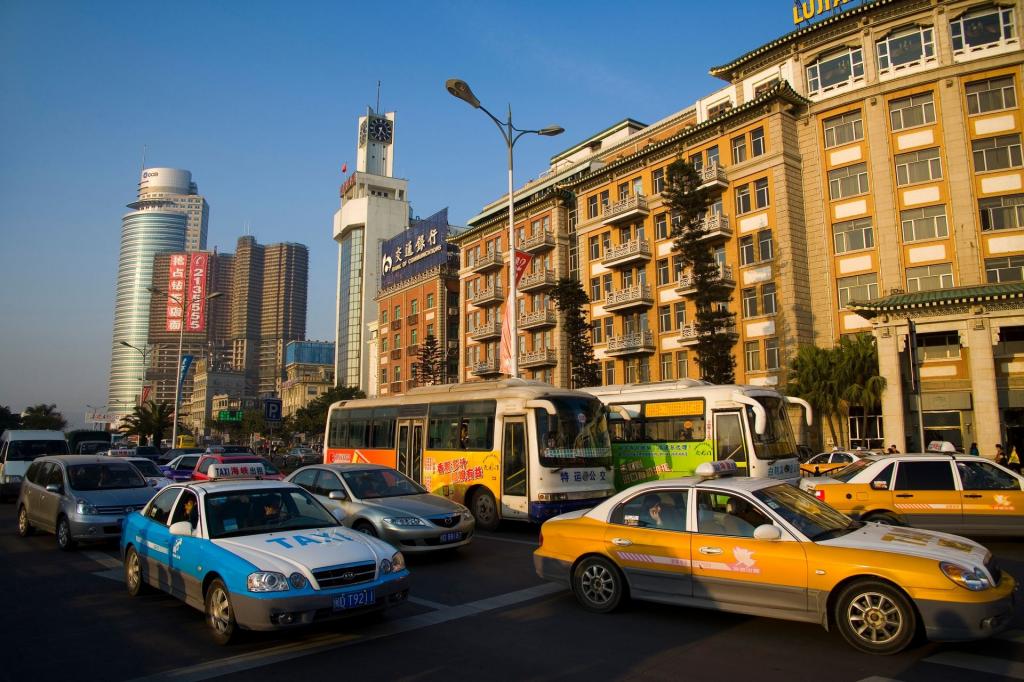 福建厦门城市美丽风光