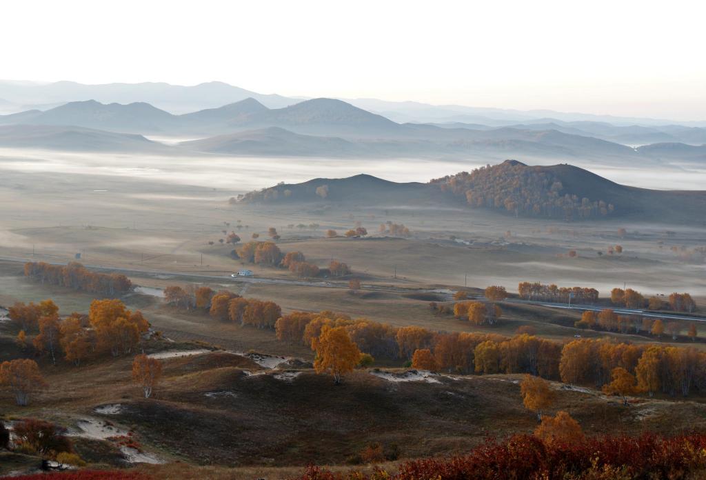 坝上草原迷人仙境风光