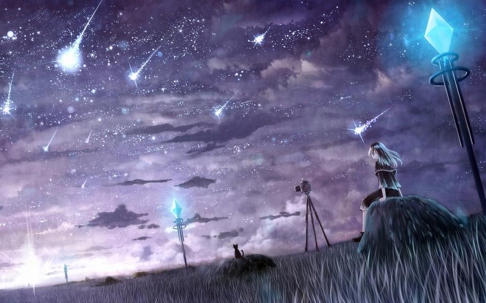 《萤火虫之夏》动漫剧照